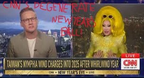 CNN's DEGENERATE New Year's Eve Drag Queen Bash!