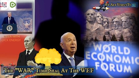 Signs ☢️ Symbols: Trump And The Wartime Seal At The "WEF" #VishusTv 📺