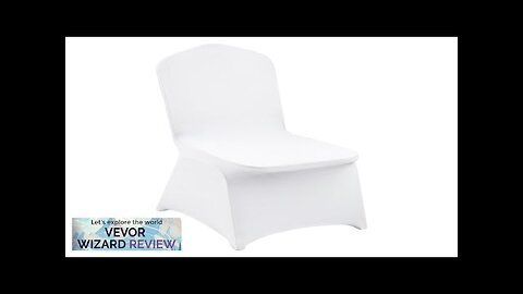 VEVOR Stretch Spandex Folding Chair Covers Universal Fitted Chair Cover Removable Washable Review