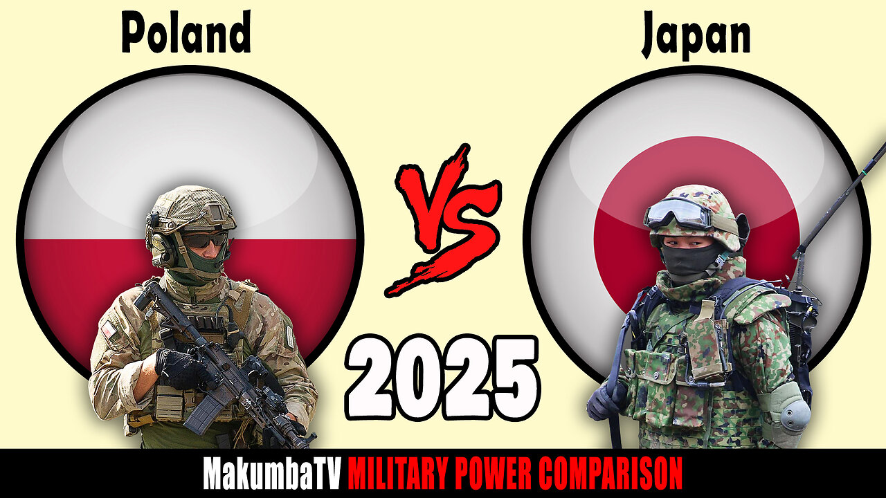 Poland vs Japan 2025 | Military Power
