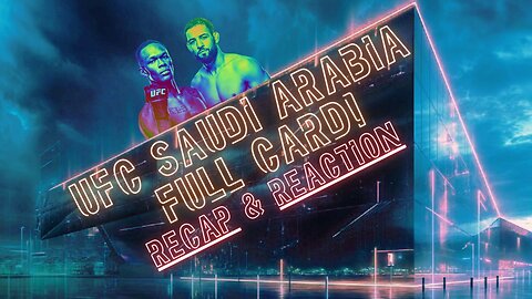 UFC Saudi Arabia Recap