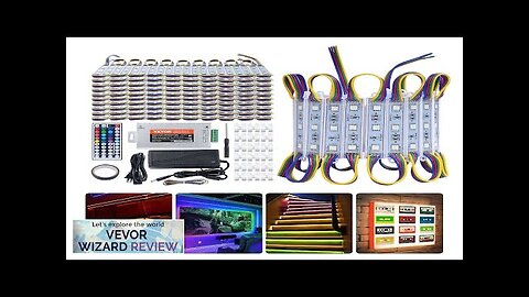 VEVOR 200PCS LED Storefront Lights 103 ft LED Module Lights 5050 SMD Review