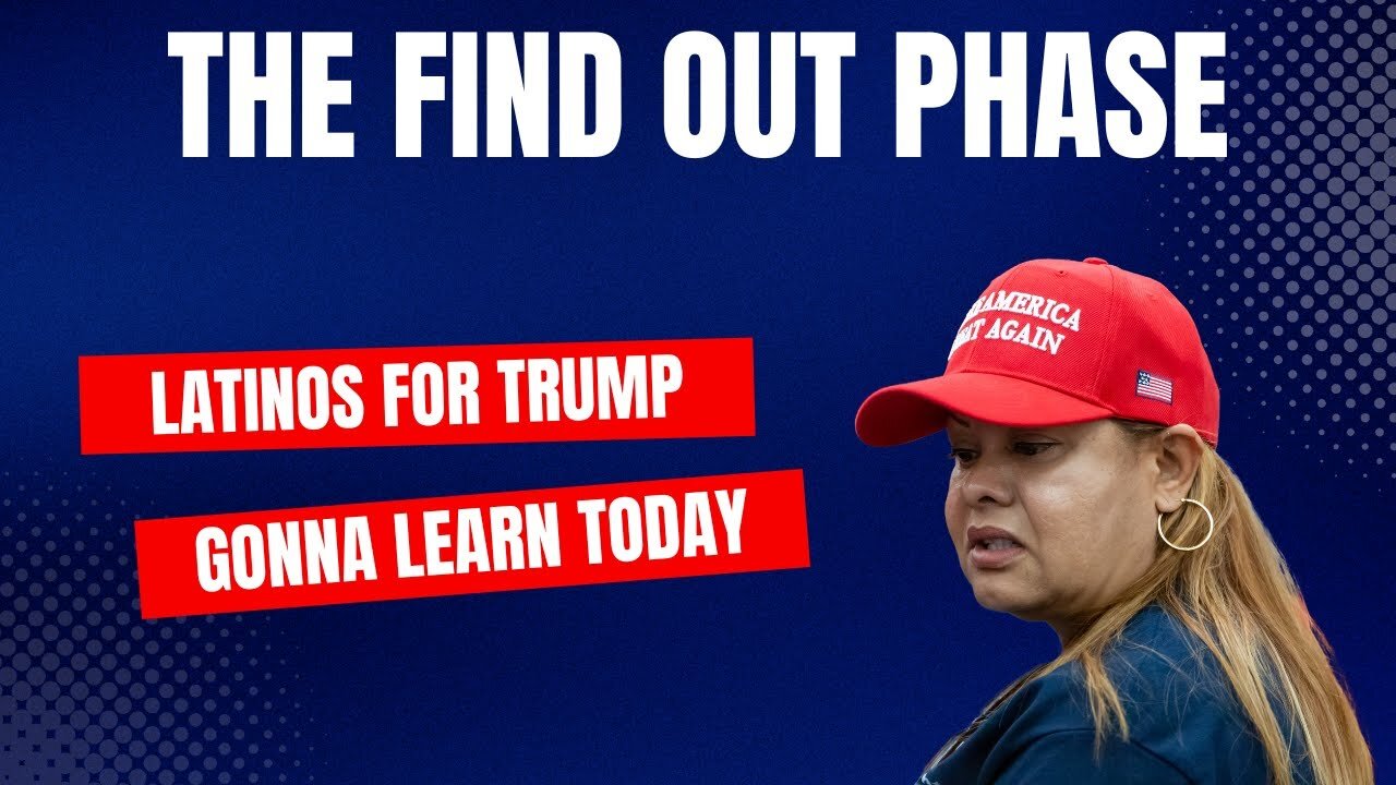 Latinos For Trump Enter The Find Out Phase