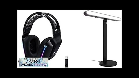 Logitech G733 Lightspeed Wireless Gaming Headset + Litra Beam LX Premium Dual-Sided Review