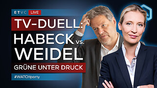 🟥 WEIDEL vs. HABECK - Grüne(r) unter DRUCK! | #WATCHparty