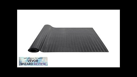 VEVOR Diamond-Plate Rubber Flooring Roll 3 mm x 4 ft x 6 Review