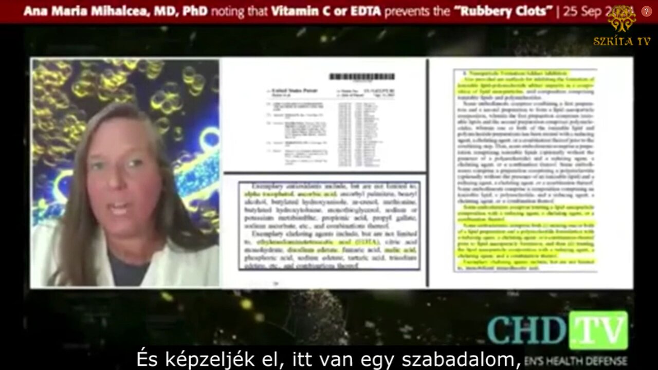 A C-vitamin és az EDTA megakadályozza a gumiszerű vérrögök képződését - Dr. Ana Maria Mihalcea PhD