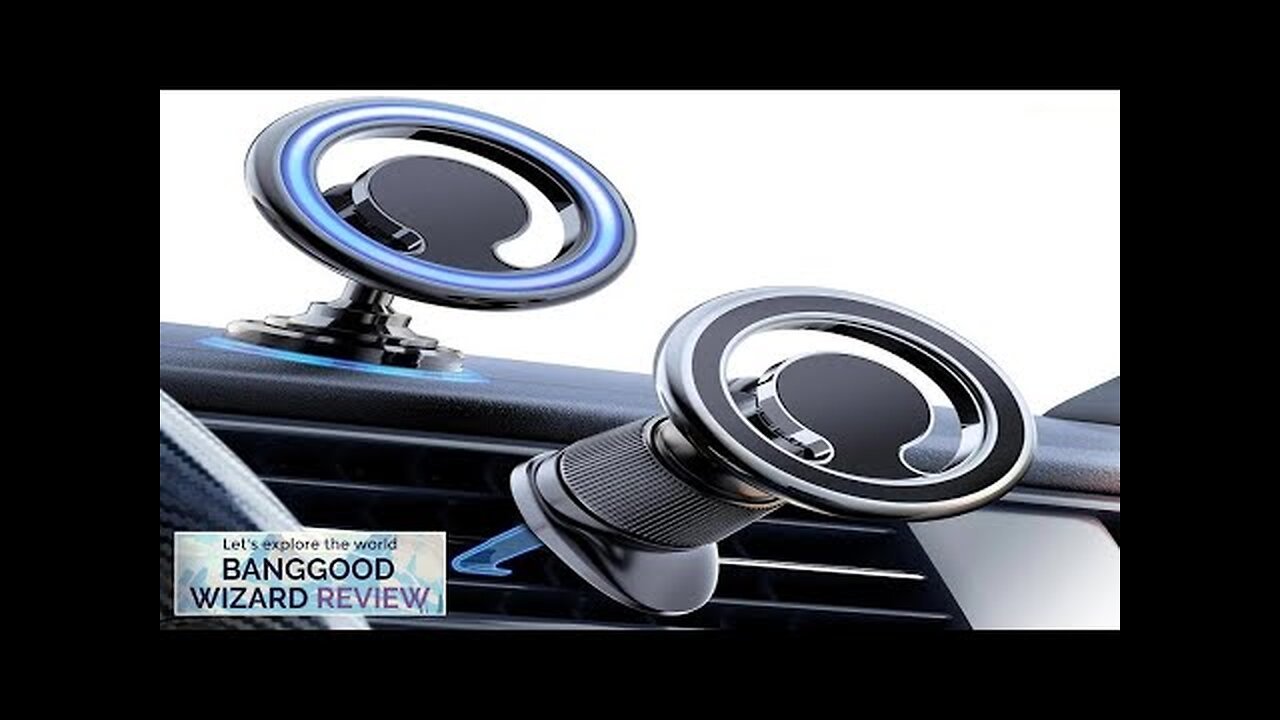 Mini Magnetic Car Phone Holder Stand 360° Rotary Support in Car Review