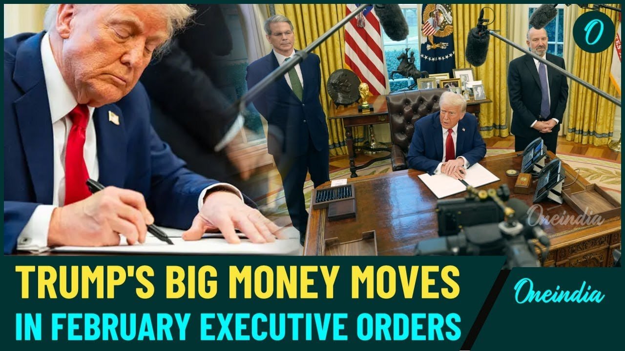 President Trump signs executive order to create sovereign wealth fund