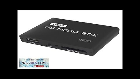 PDM08H Mini Media Player 1080P/4K HD/AD Player Media Box iptv Box Video Review