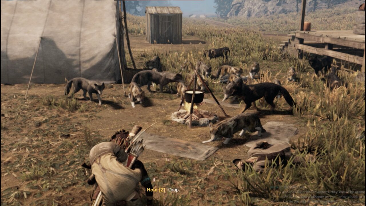 Station Raid using 'Meat Bait'...(Test Run) BRING THE WOLVES!!!!