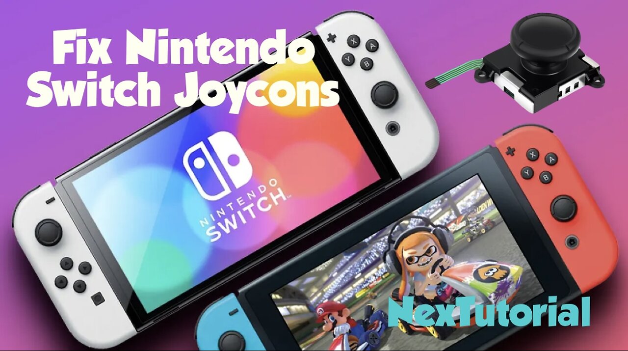 How to FIX Nintendo Switch Joycons | Find & Repair Nintendo Switch Stick Drift | NexTutorial