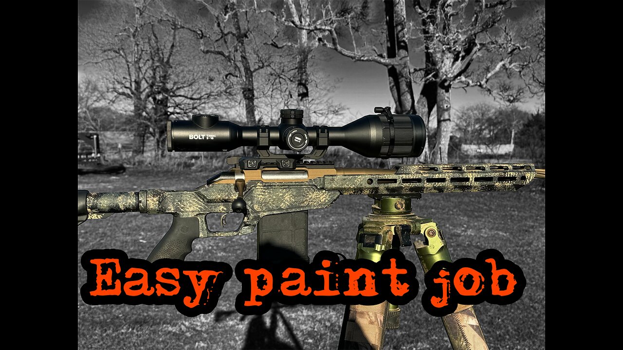 Easy diy camo paint job