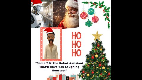 🎅🤖 "Santa 2.0: The Robot Assistant That’ll Have You Laughing Nonstop!"