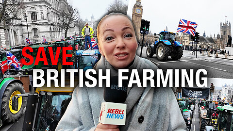 U.K. Farmers protest SOCIALIST tax grab by Parliament