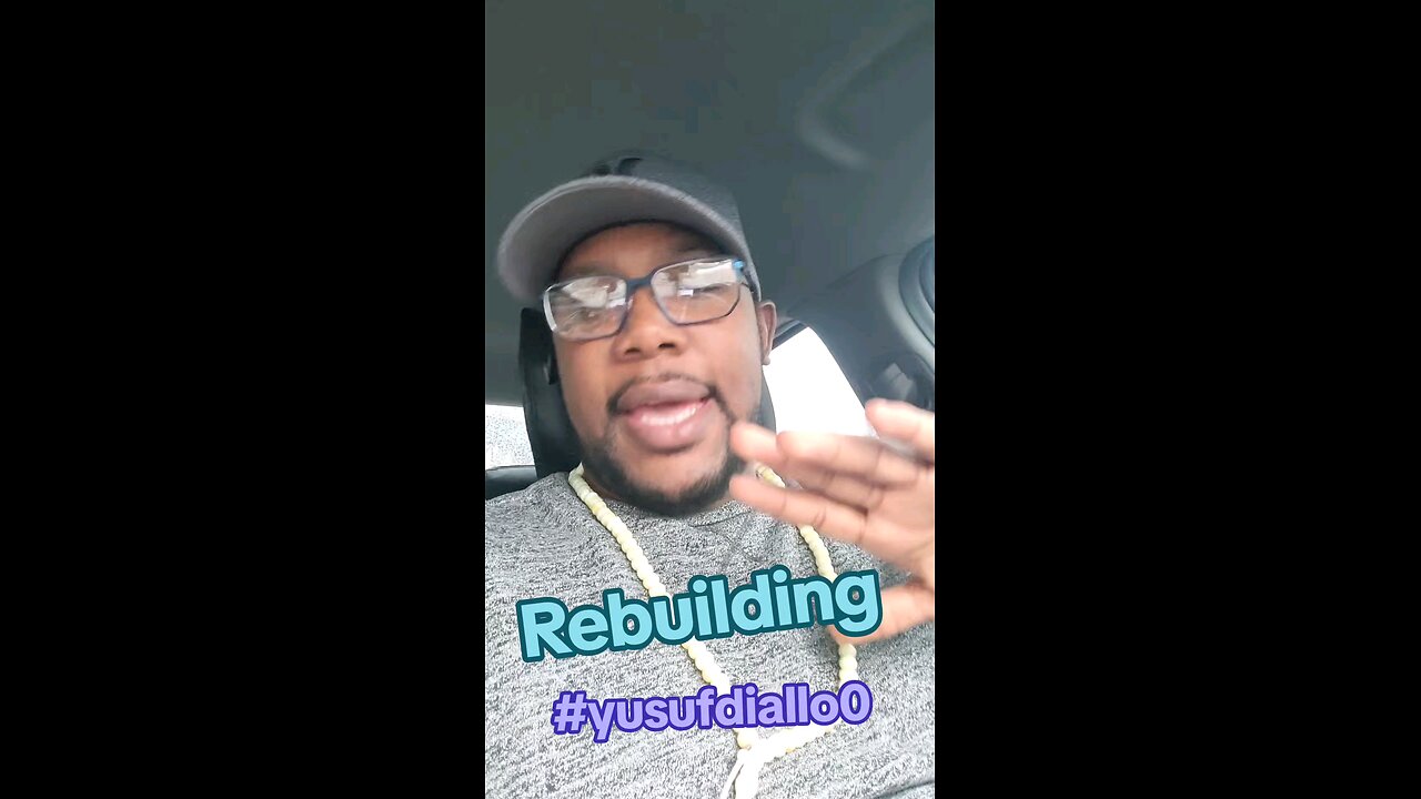 Rebuilding YOU need to hear this