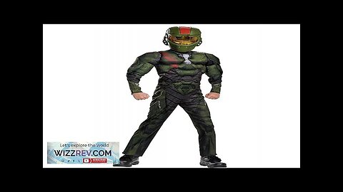 Halo Wars Jerome Muscle Costume Small Review