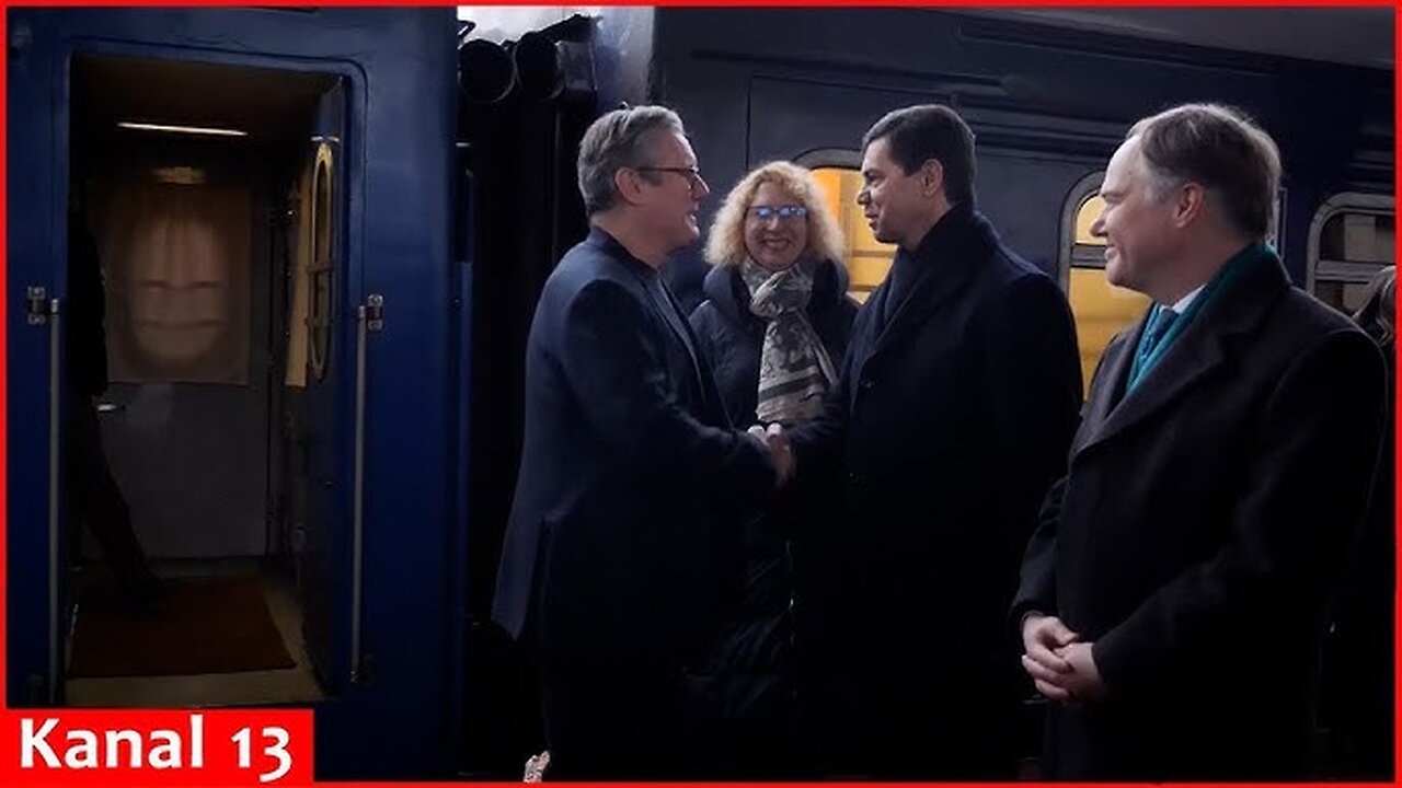 UK PM Starmer arrives in Ukraine capital to sign partnership treaty with President Zelenskyy