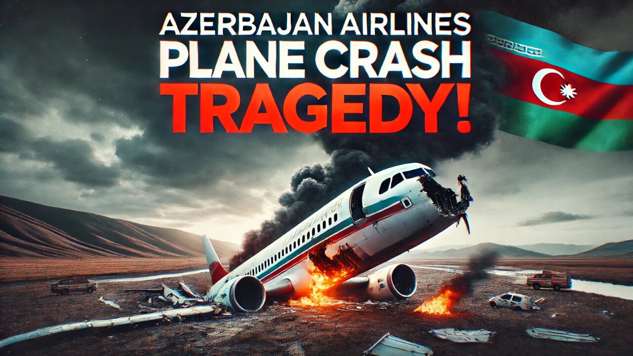 Tragedy in Kazakhstan! 38 Killed in Azerbaijan Airlines Crash