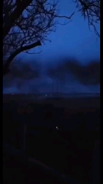 Another perspective on the arrival of Kh-101 cruise missiles at the Dnepropetrovsk thermal power...