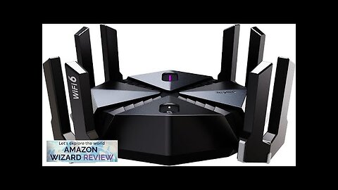 Reyee AX6000 WiFi 6 Router Wireless 8-Stream Gaming Router 8 FEMs 2.5G Review