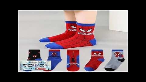 2024 New Cosplay Costumes Anime Baby Socks Spiderman Cartoon Anime Hero Cotton Review