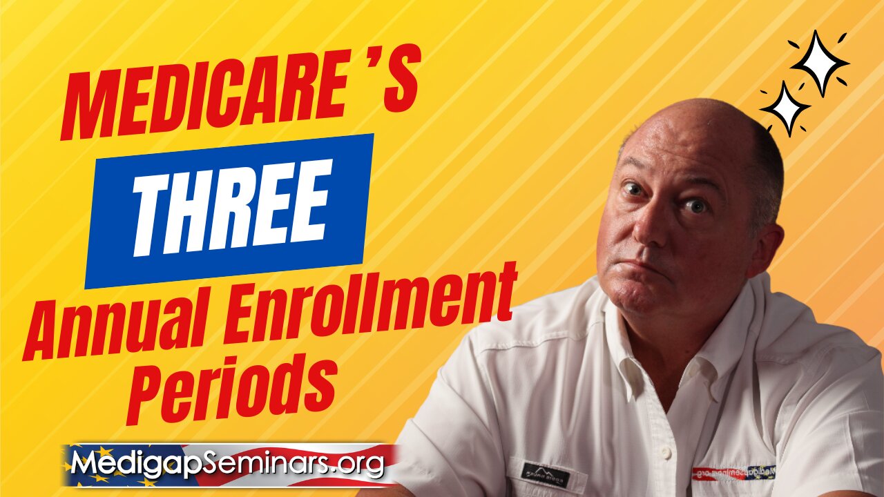 Medicare's Three Annual Enrollment Periods