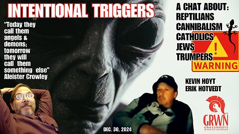 INTENTIONAL TRIGGERS; chances are you will be offended, we hope it makes you THINK