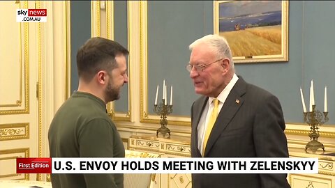 SKY NEWS AU: Zelensky-Trump's Ukraine envoy news conference cancelled amid growing tensions