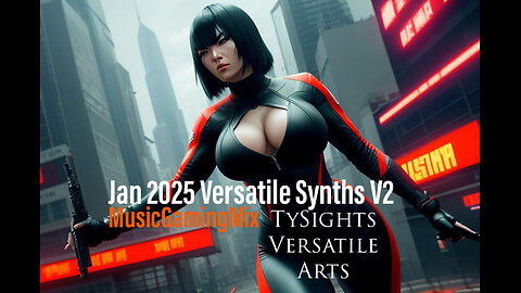 2025 Versatile Synths V2 #MusicGamingMix / #MirrorsEdgeCatalyst+Other Games X-@TySights #Replay