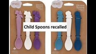 Child spoon by Melii recalled