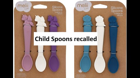 Child spoon by Melii recalled