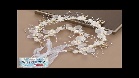 Children's garland headdress princess garland super fairy headband flower girl wedding head Review