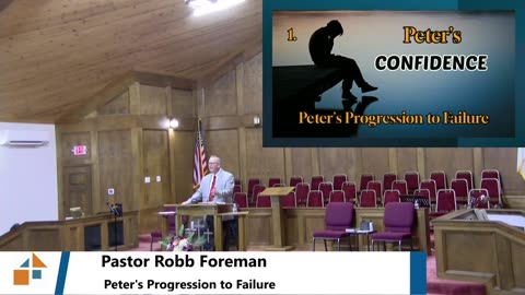 Pastor Robb Foreman // Peter's Progression to Failure