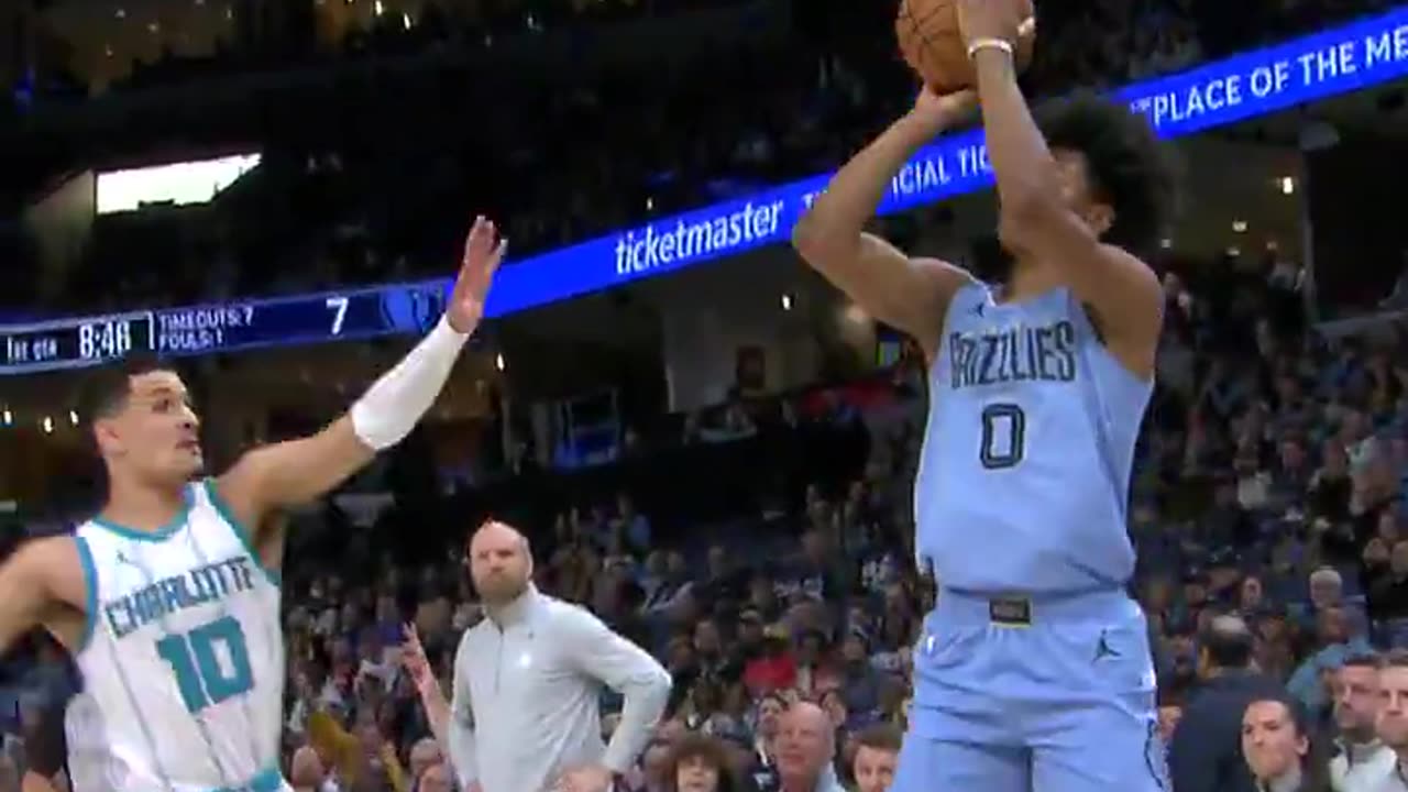 NBA - Ja went AIRBORNE for this steal... Then pushed it ahead for the fastbreak triple 🎯