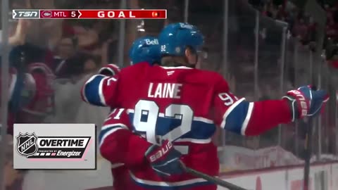 NHL - WINNER WINNER! 🚨 Patrik Laine wins this game for the @CanadiensMTL