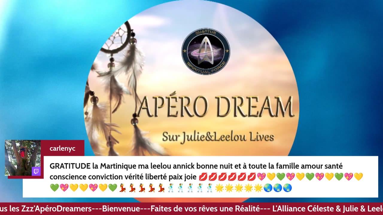ApéroLiveLove & Dream avec Vous les Zzz'Amis 06/03 Les Zzz'Infos Bonheur de Leelou