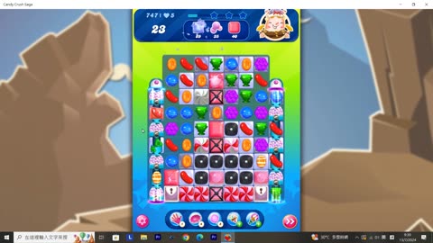 Candy Crush Saga Record (Level 747)