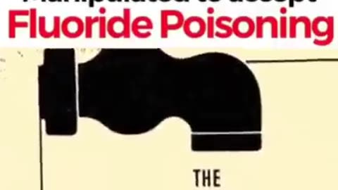 Fluoride is a toxic industrial waste that builds up in our body (especially our brain)...