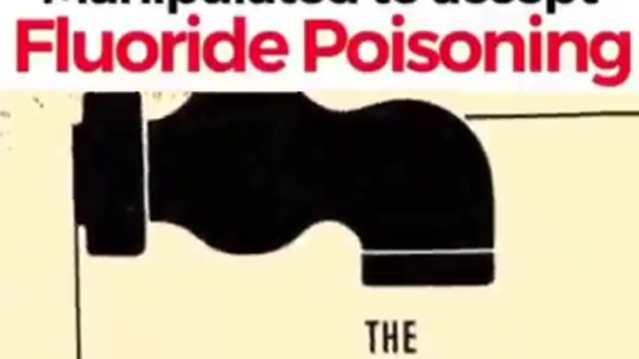 Fluoride is a toxic industrial waste that builds up in our body (especially our brain)...