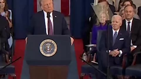 Trump tells America the comeback begins 'now' as he is sworn in as president: 'The decline is over'