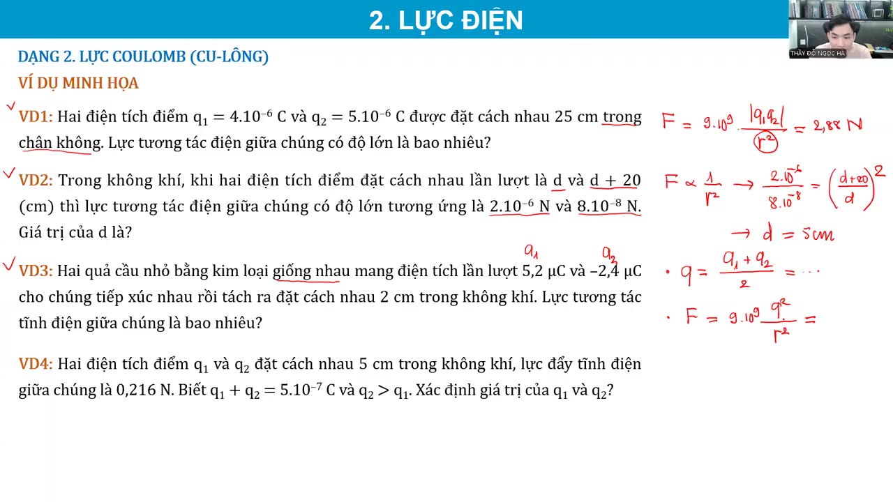 BUỔI 46: ĐIỆN TRƯỜNG