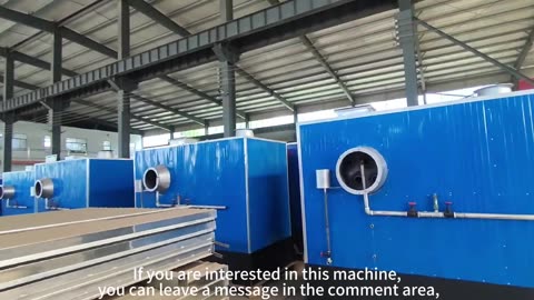The wood drying hot air furnace