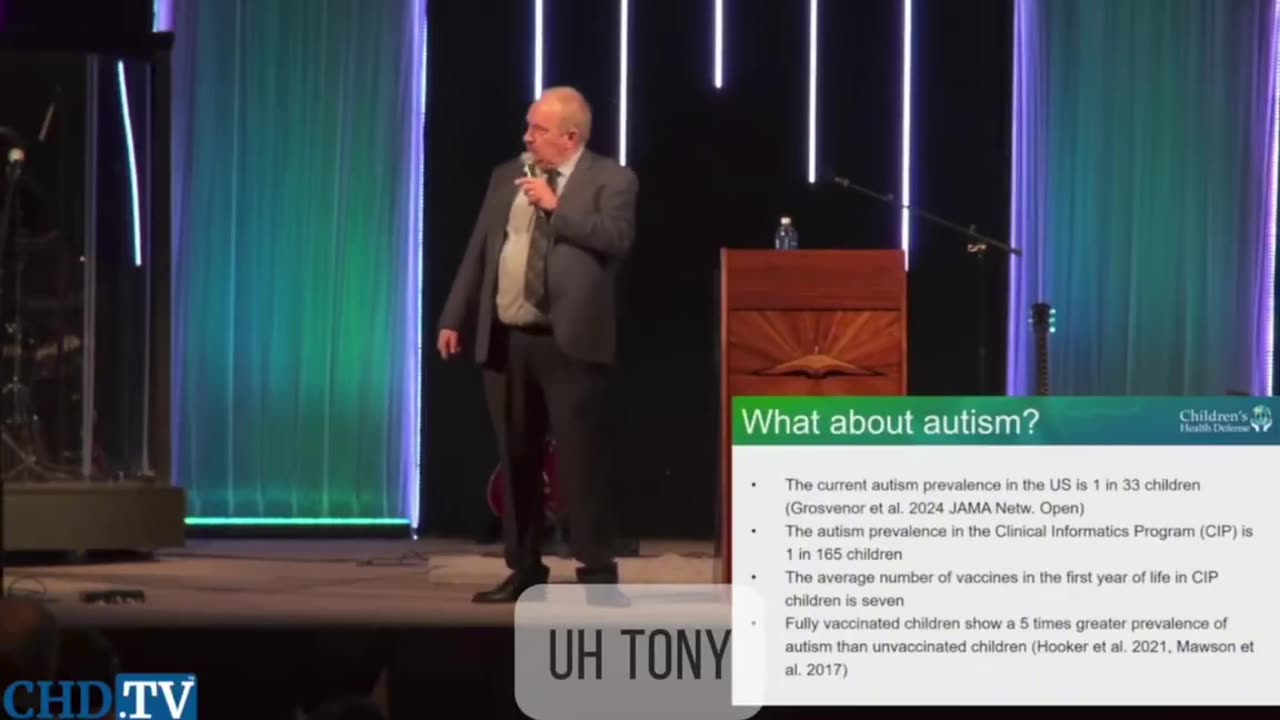 Brian Hooker explains the Mawson study which showed a 30 x increase in Allergic Rhinitis