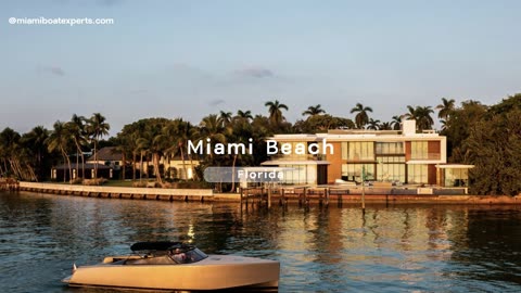 Reserve this Iconic Boat Rental in Miami Beach, Florida.💦🥂🏄‍♀️