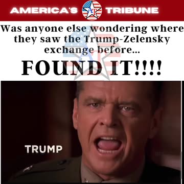 Trump tells Zelensky YOU CANT HANDLE THE TRUTH!