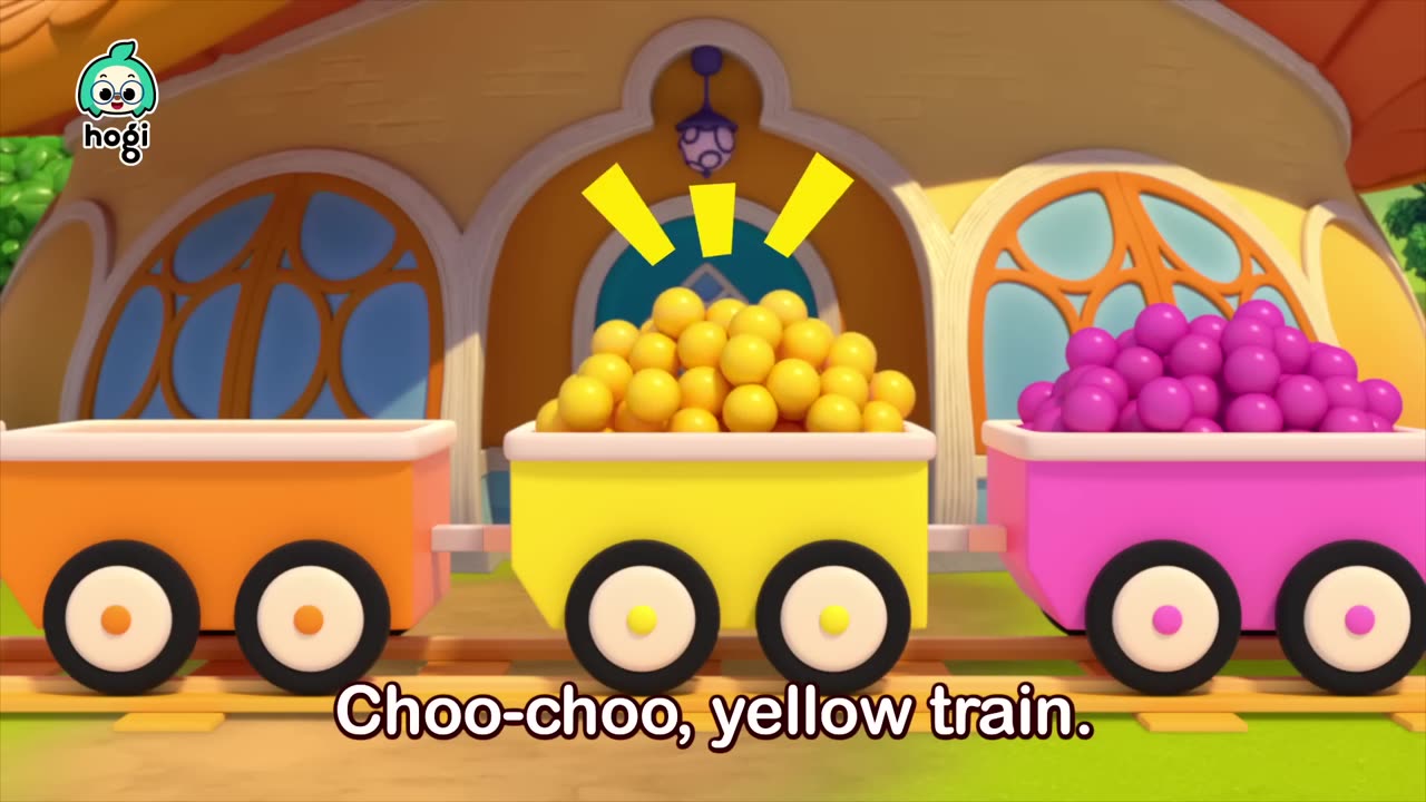 Colorful Excavators|Coloring Cars + More|Learn Colors and Nursery Rhymes for Kids|Hogi Pinkfong