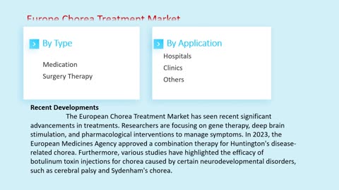 Europe Chorea Treatment Market Size, Share, and Forecast to 2033