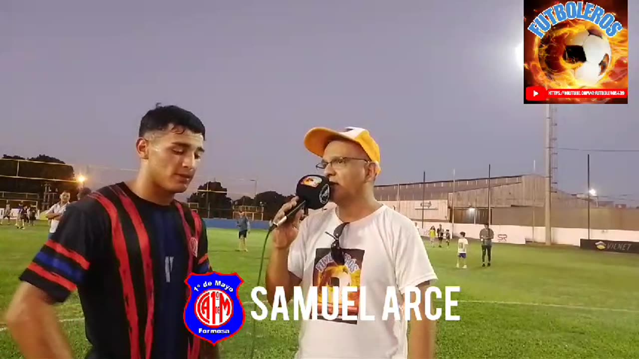 Entrevista a Samuel Arce, jugador de 1 de Mayo, Post Partido-Mitre 3 vs. 1 de Mayo 2