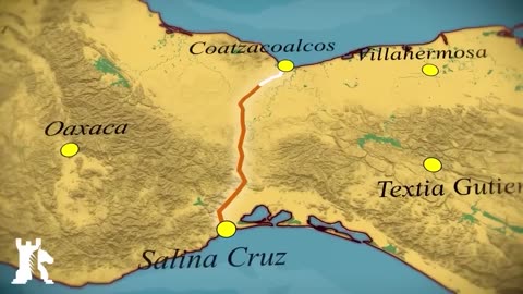 📌 Mexico is building its own canal to rival Panama right now